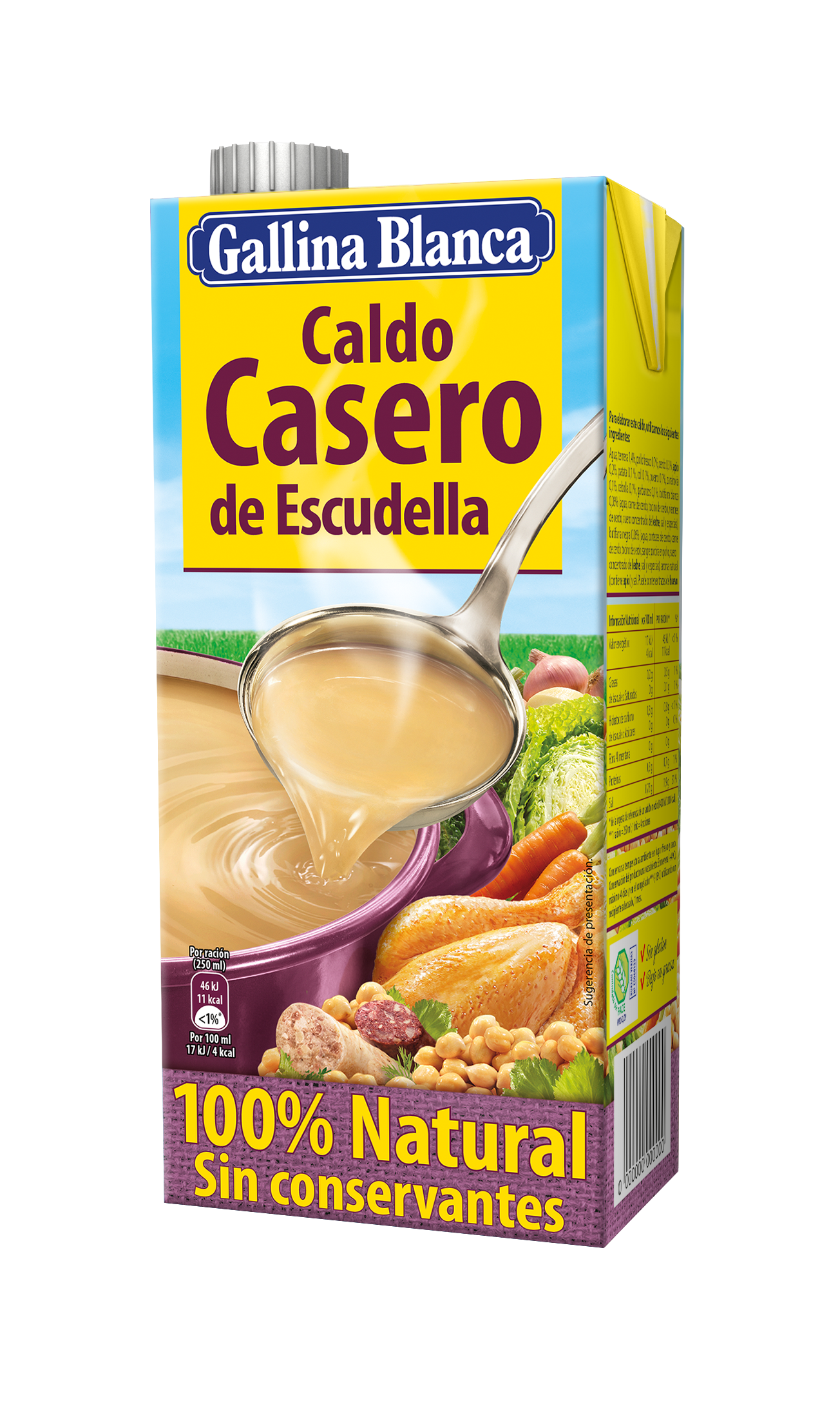 Caldo Casero de Escudella 100% Natural