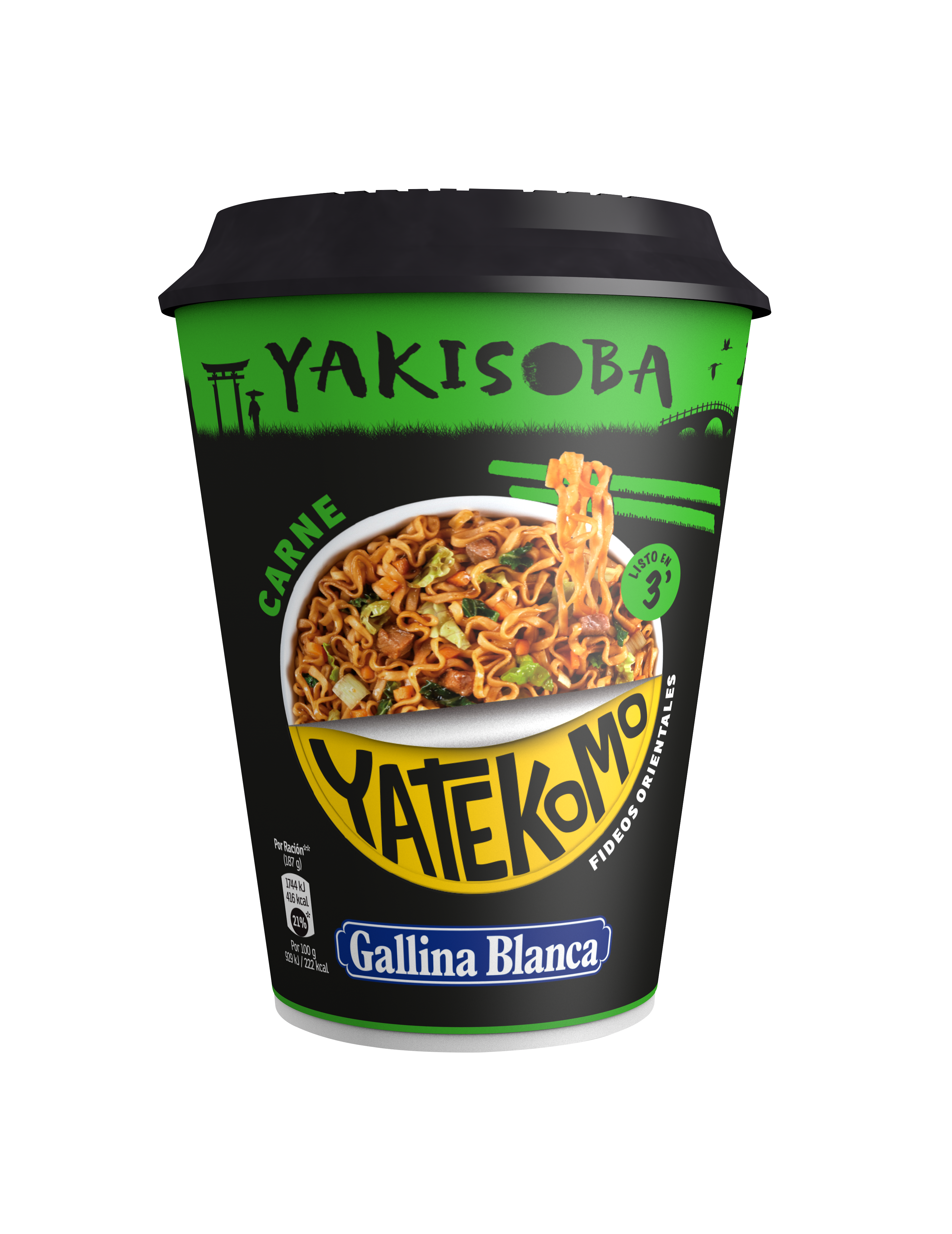 Yatekomo Yakisoba Carne