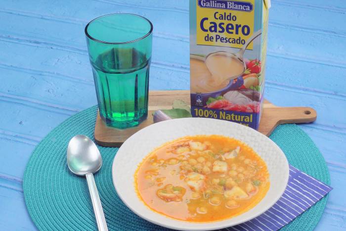 Garbanzos Con Pulpo Recetas Gallina Blanca 6307