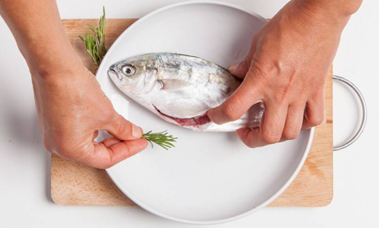 Aromatiza el pescado