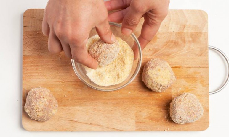 Albóndigas más crujientes