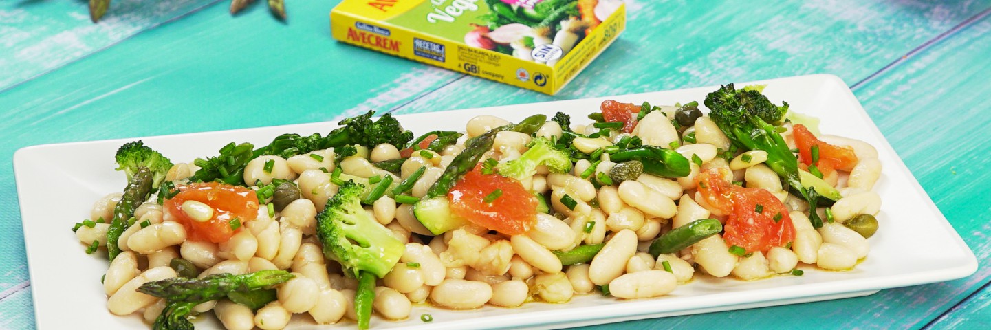 Ensalada de alubias