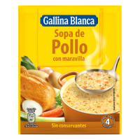 Sopa de Pollo con Maravilla