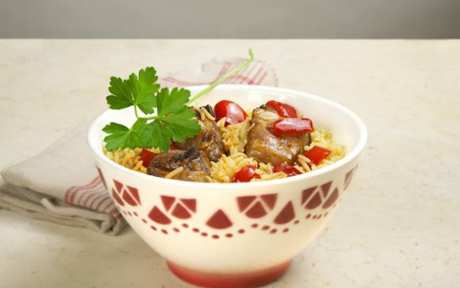 Receta de arroz al estilo murciano