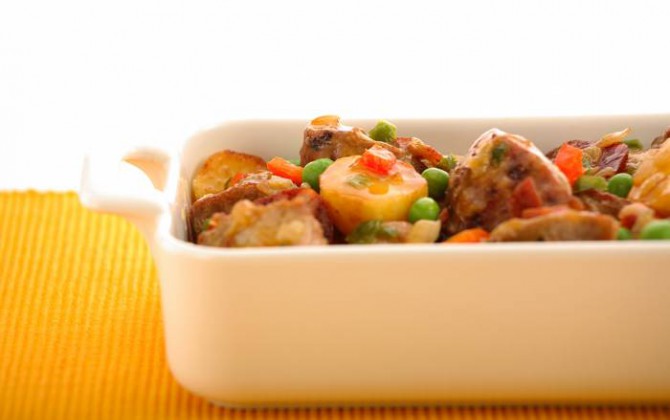 Receta de carne guisada con patatas