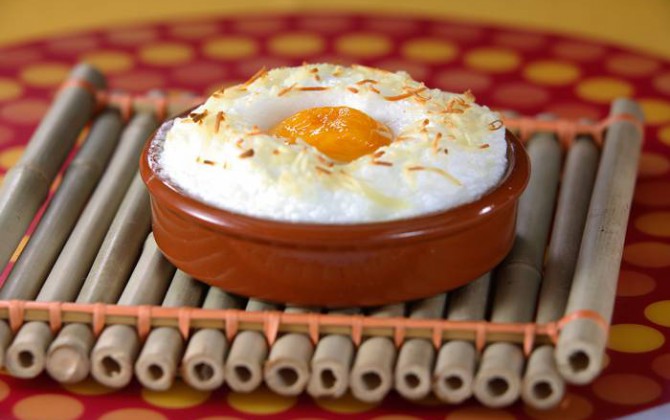 Receta de huevos al horno