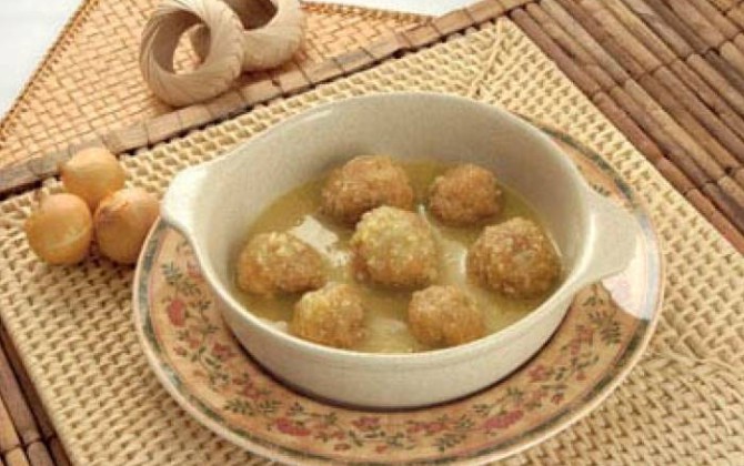 Albóndigas de bacalao