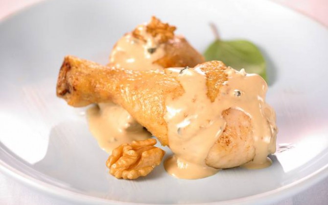 Pollo azul