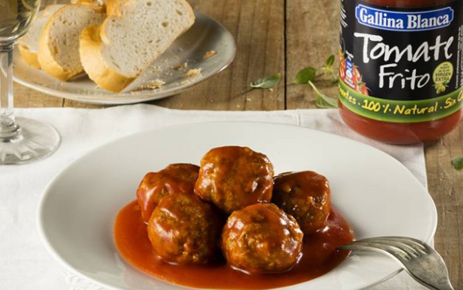 Albóndigas con Tomate Frito