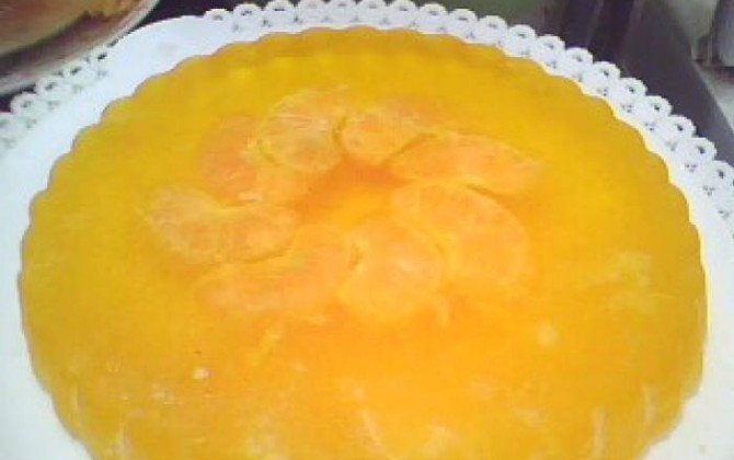gelatina de mandarina