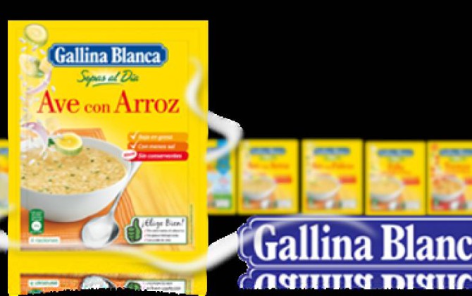 sopa de arroz con garbanzos