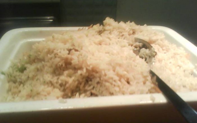 arroz frito para acompañar