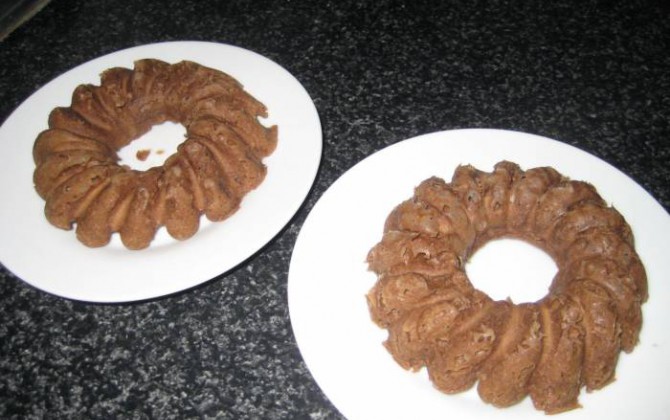 bizcocho de cacao en microondas