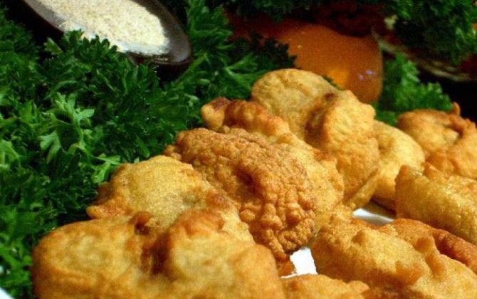 buñuelos de berenjena