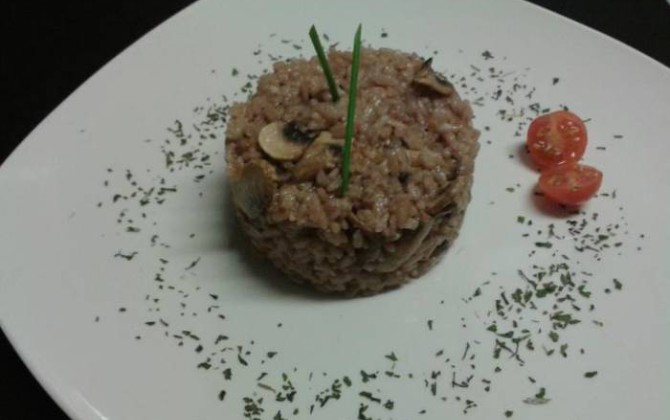 risotto al funghi porcini
