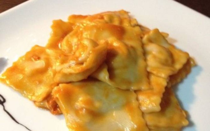 raviolis de pasta fresca casera