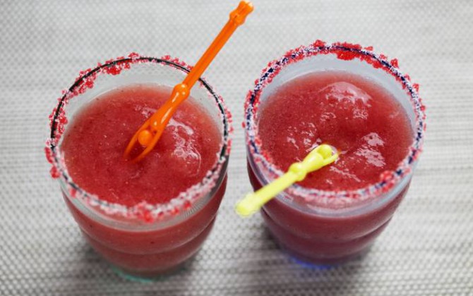 Granizado de frutas de verano