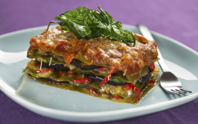 Lasaña vegetariana