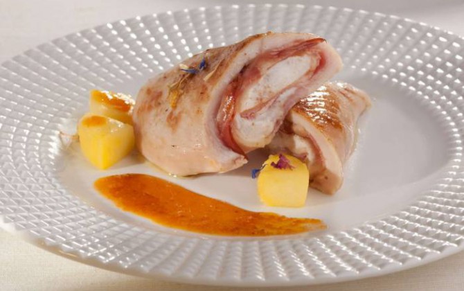lila Competencia Adoración Pechugas de pollo rellenas al horno | Recetas Gallina Blanca