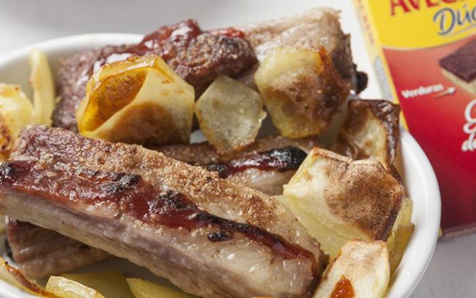 Costillas al horno