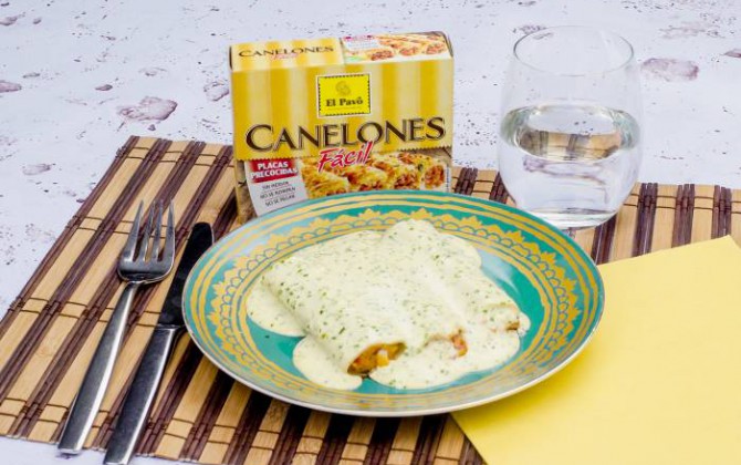 Canelones fríos de atún
