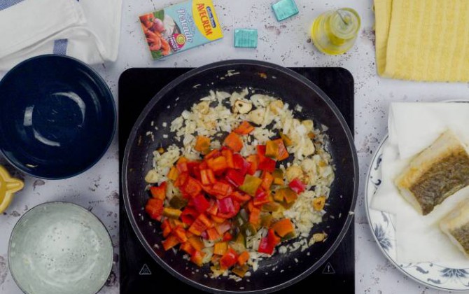 Bacalao a la riojana