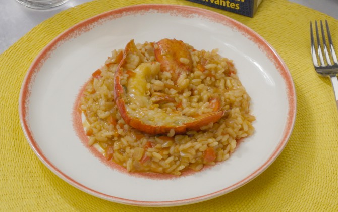 Bodegón de arroz con bogavante sin producto