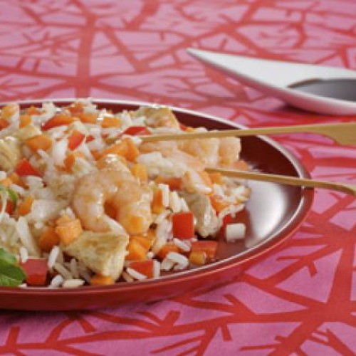 Arroz frito japonés