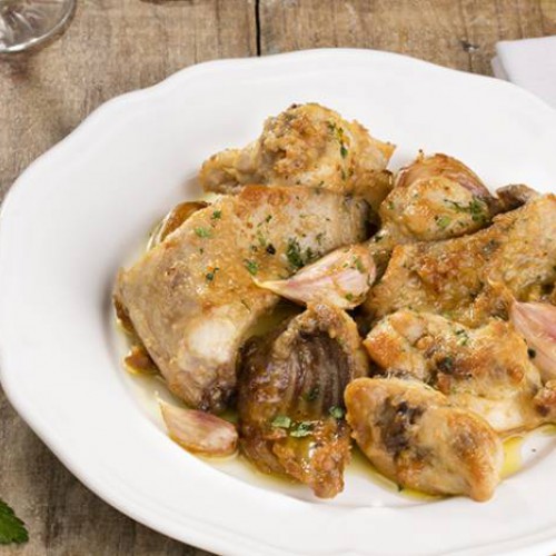 conejo al ajillo al horno facil conejo al ajillo al horno facil