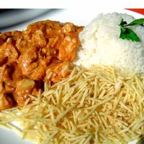 strogonoff de pollo