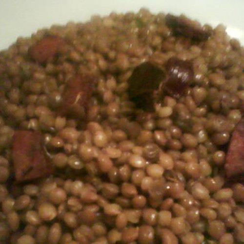 lentejas en escabeche