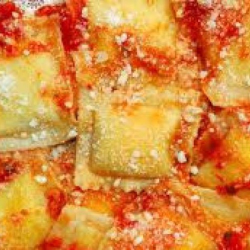 raviolis de jamón