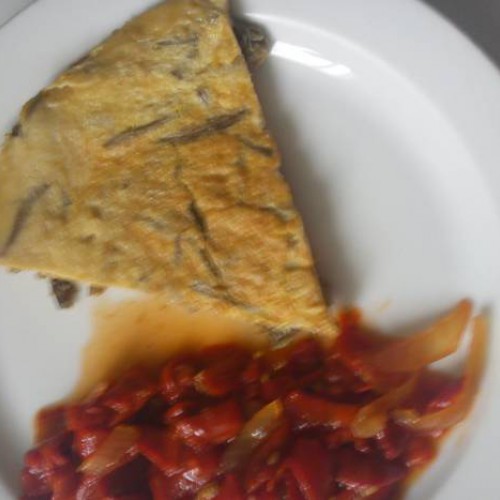 tortilla de cardillos