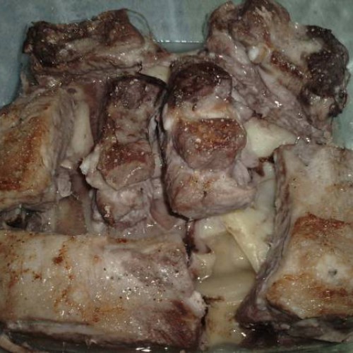 costillas de cerdo al microondas con grill | Recetas Gallina