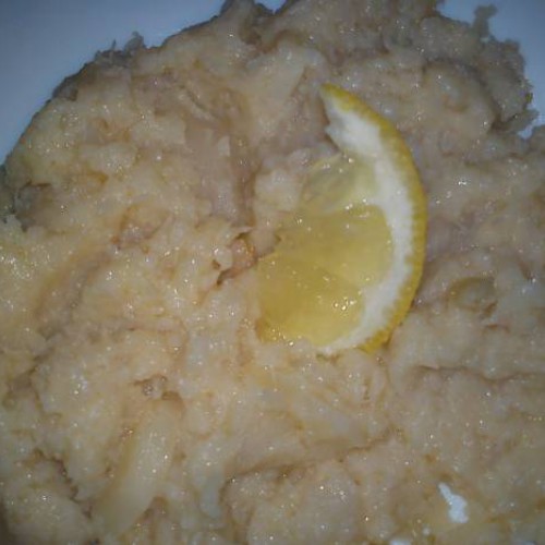 coliflor al ajillo con limón