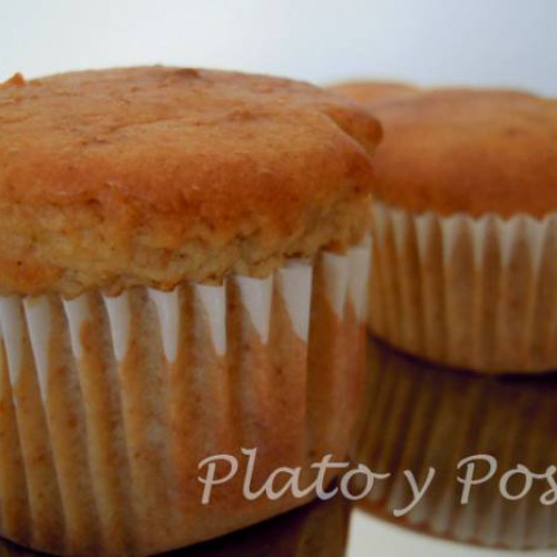 muffins de limón ligeros