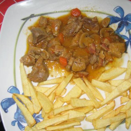 Lomo De Cerdo Con Championes Gurm Abc De Sevilla