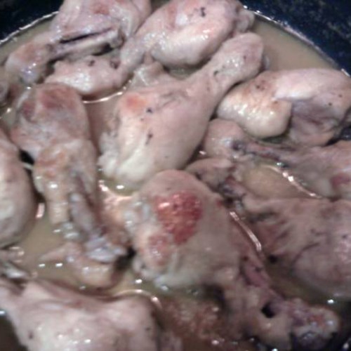 muslos de pollo a la pimienta