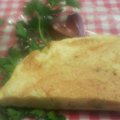 tortilla de patata y garbanzos