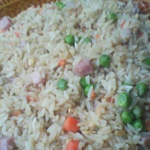 arroz frito con soja