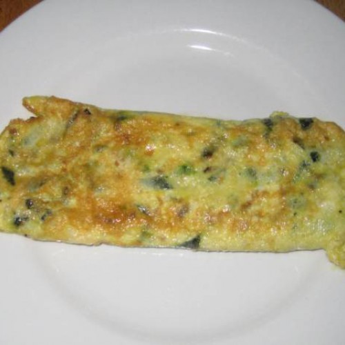 tortilla de cáscara de pepino