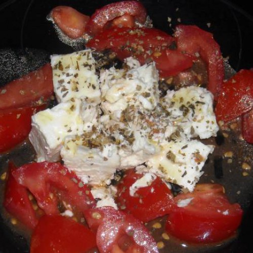 Resultado de imagen para QUESO FETA Y TOMATE