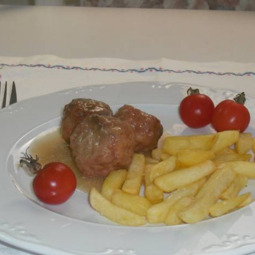 albóndigas de pollo y pavo