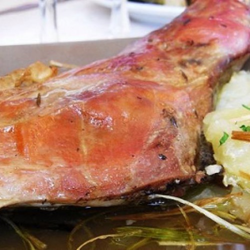 cabrito al horno con papas y cebollas | Recetas Gallina Blanca