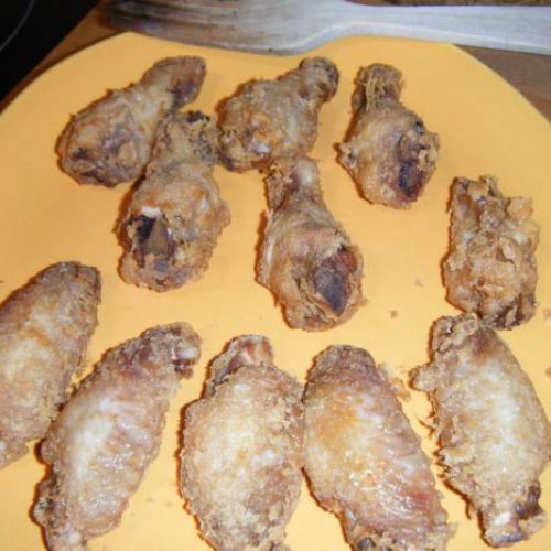 alitas de pollo adobadas