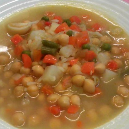 Sopa de garbanzos Recetas Gallina Blanca