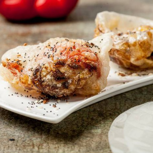 Hojaldre de arroz relleno