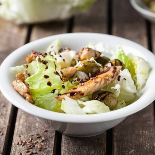 Ensalada con pollo
