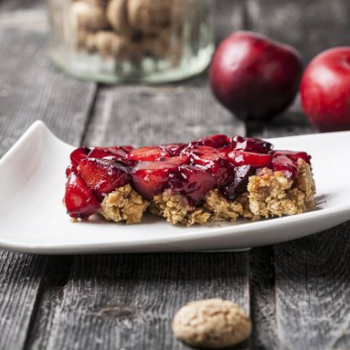 Crumble de ciruelas