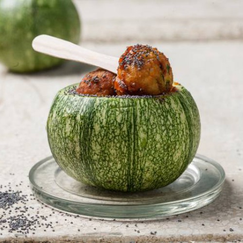 albóndigas de calabacín